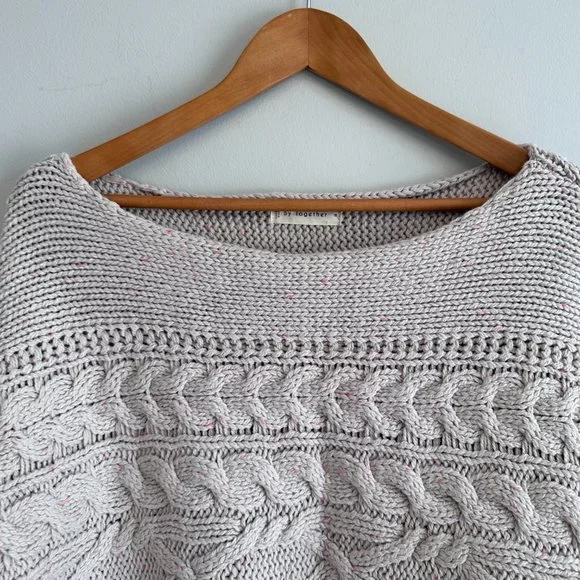 VICI Womens NWOT Chandy Cotton Blend Cable Knit Sweater MEDIUM Relaxed F… - Picture 11 of 13